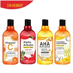 500ml ácido hialurónico, nicotinamida vitamina C AHA suero facial manchas borrador Corrector blanqueamiento hidratante aclarador suero corporal