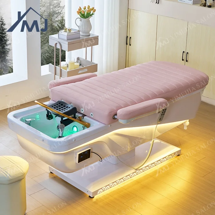 Massage Table Electric Cosmetic Salon Beauty Lash Bed Facial Back Lift Head Spa Bed