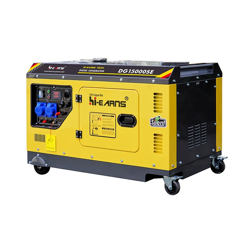 10kw Portable Household diesel Generators, Using 1105 Air-cooled Single Cylinder diesel  Engine