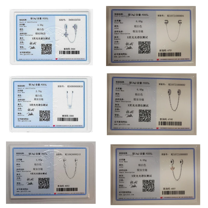 

925 Silver Disney Mickey Minnie Safety Chain Charm Suitable for 925 Sterling Silver Women Bracelet Keychain DIY Jewelry Gift