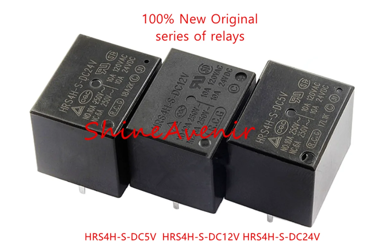 15pcs HF32F-005-HSLQ3  HF32F-012-HSLQ3  HF32F-024-HSLQ3  HRS4H-S-DC5V  HRS4H-S-DC12V  HRS4H-S-DC24V  100% original relay