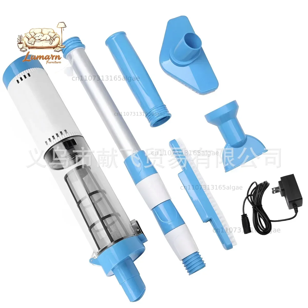Premium Cordless Pool Sewage Suction Wireless Cleaning Vacuum Cleaner for Baby Hot Tub Fish Pool Underwater Vacuum Charging Mode