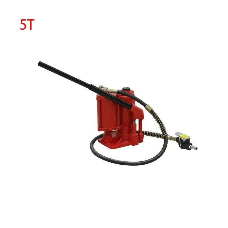 Portable 5 Tons Automobile Air Hydraulic Type Air Bottle Jack Low Position Bottle Jack Machine Lifter Equipment Lift Mechanisms