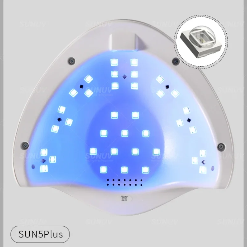 痛みのないネイルサロン乾燥機,スマートセンサー,デジタルディスプレイ,光線療法装置,マニキュア,グルーベーキングランプ,48W