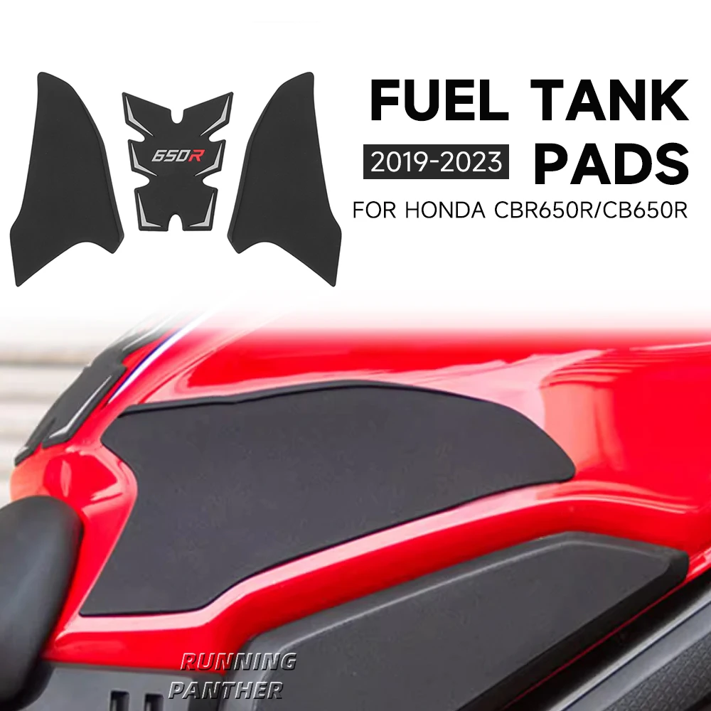 

Для Honda CB650R CBR650R CB CBR 650 R 650R 2019-2023 мотоциклетная противоскользящая боковая подкладка для топливного бака, протектор, наклейки, наклейки, колодки