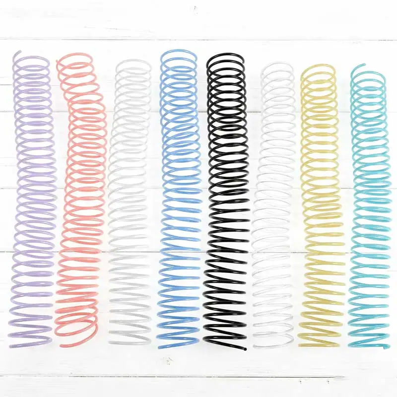 8-個のプラスチックスパイラルバインディングコイル-35-ミリメートルコイルバインダーリングルーズリーフバインダー用品オフィス学校家庭用コームバインディングスパイン