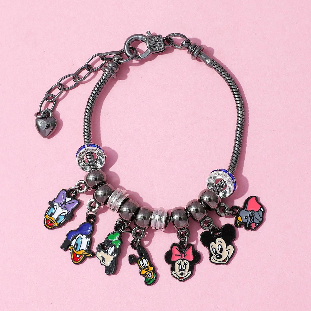 Caja ciega sorpresa de Adviento creativa de Lilo & Stitch de dibujos animados de Disney, accesorios colgantes de punto para regalo de vacaciones