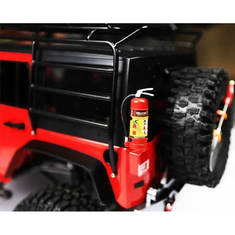 1/10 escala simulação extintor de incêndio rc rock crawler acessório para trax trx4 axial scx10 tamiya cc01 TRX-6 d90 d110 axial