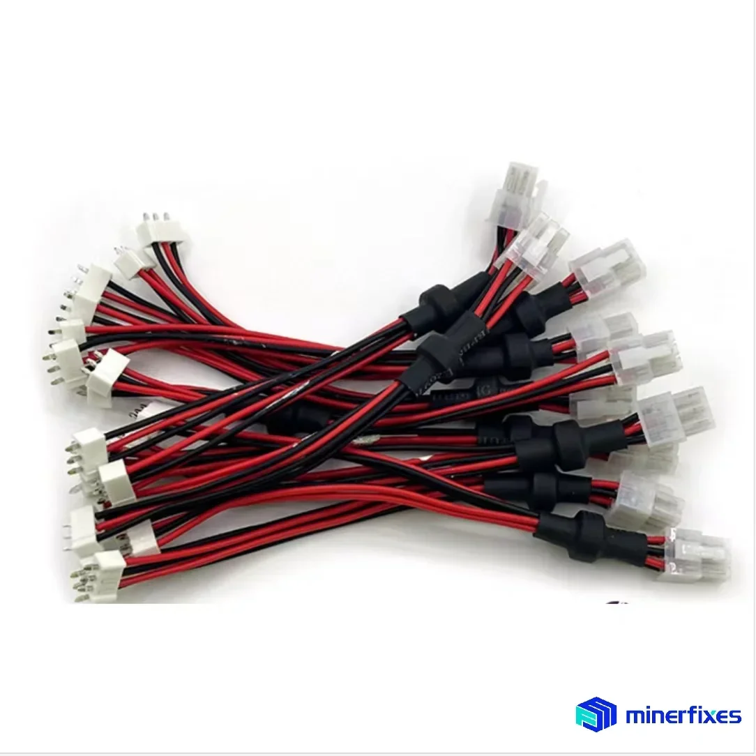 10pcs/pack Avalon Miner 1066 1166 1246 Power Signal Adapter Extend Cablebitcoins Miner Accessories