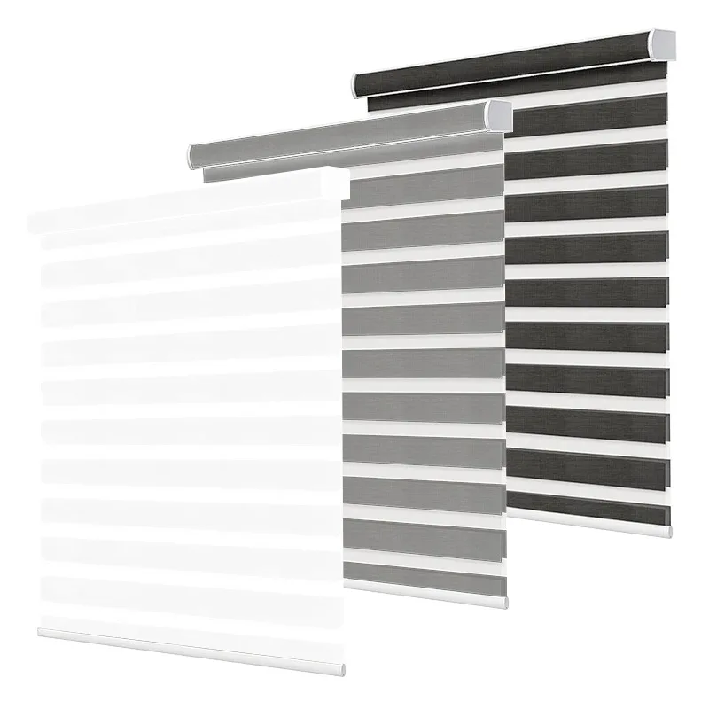 

Smart High Quality Zebra Curtains Blinds Motorized Zebra Blinds