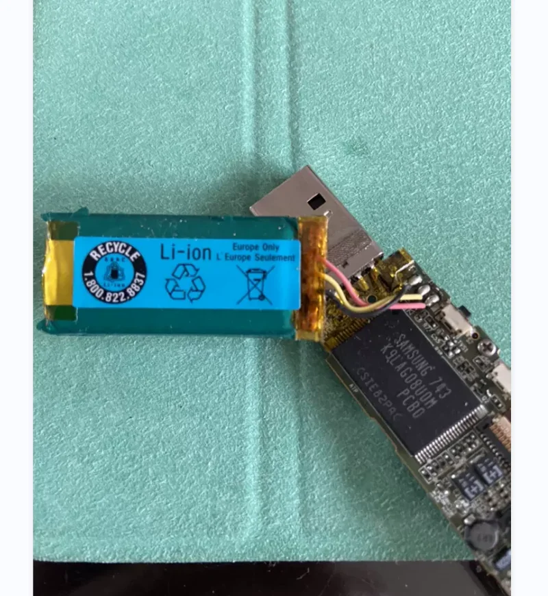 New for Sony MP3 NWD-B105F Player Li-ion Rechargeable Battery 3.7V 190mAh