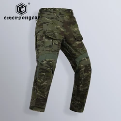 EMERSONGEAR Training  Pants Hunting Pants with Knee Pads  Tropic Multi-camo Paintball Games Trousers