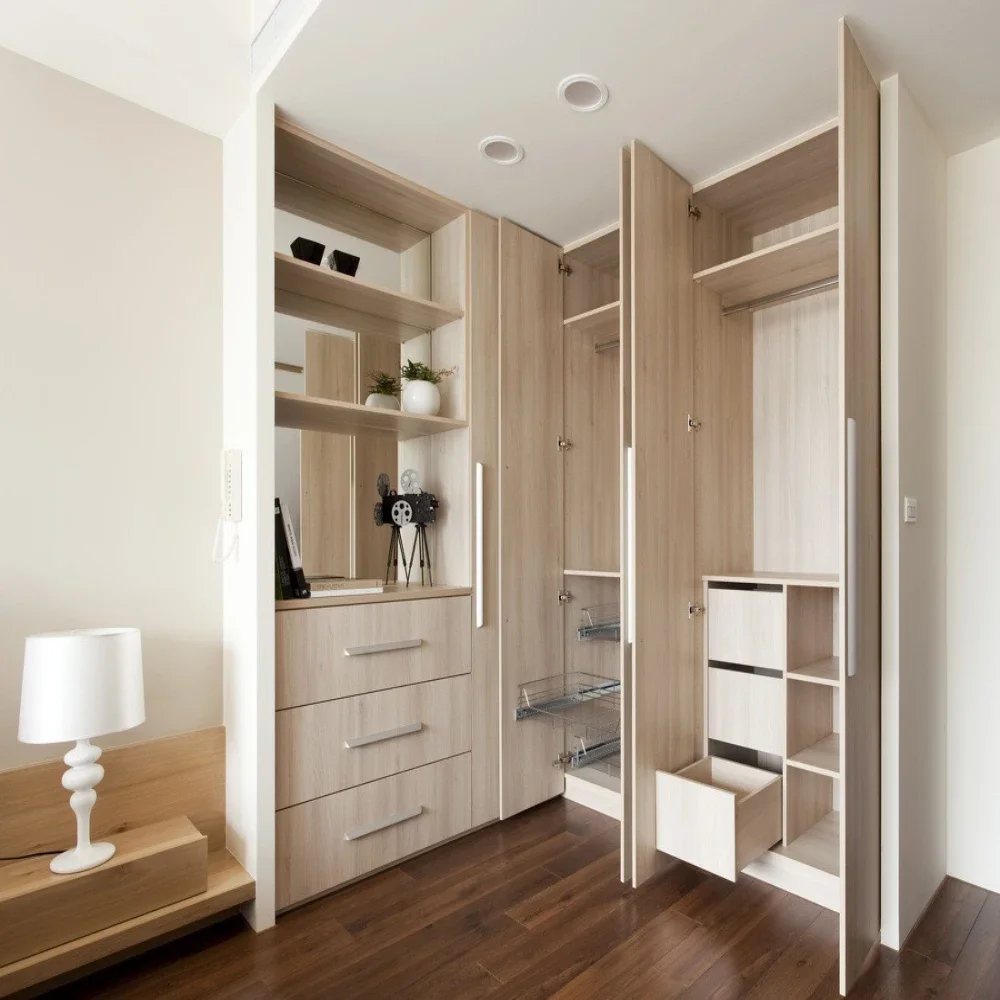 

#for Foshan Factory Customized Wood Grain Walk In Closet Cabinets Bedroom Walk In Wardrobes Designs Clothes Storage Cabinet