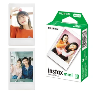 Fujifilm Instax Color Mini Film Instant 10-50 Hojas de marco negro Macaron Rainbow Photo Papel para mini 12 11 9 8 7S 70 50 90 SP-2 6 mejores ventas falsas instax mini - №4
