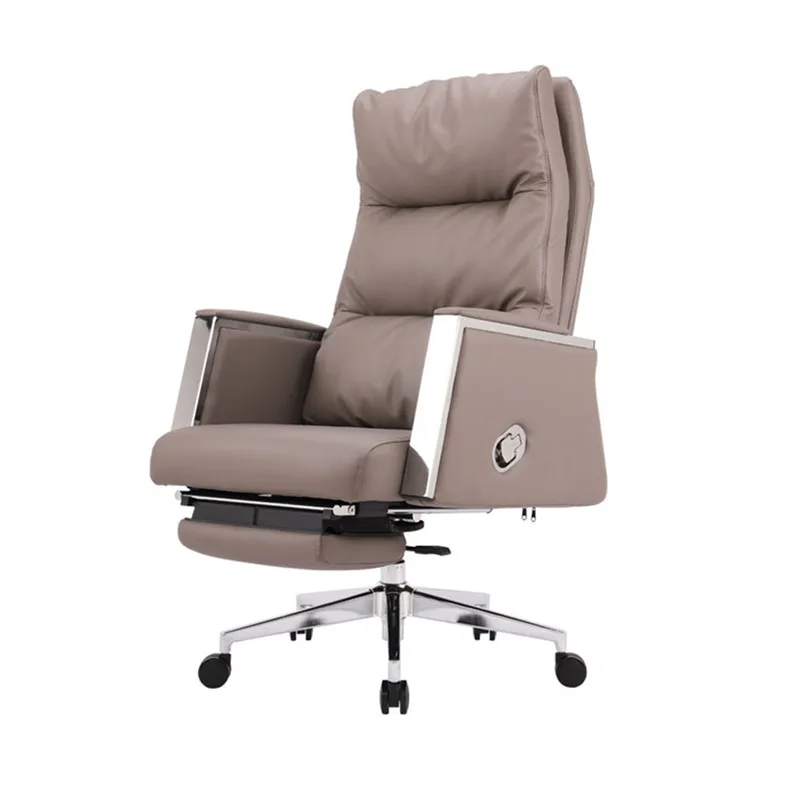 

Office Chairs Modern Ergonomic Executive Office Chair Boss Luxury Leather Swivel Chaise De Bureau Office Furniture Silla Oficina