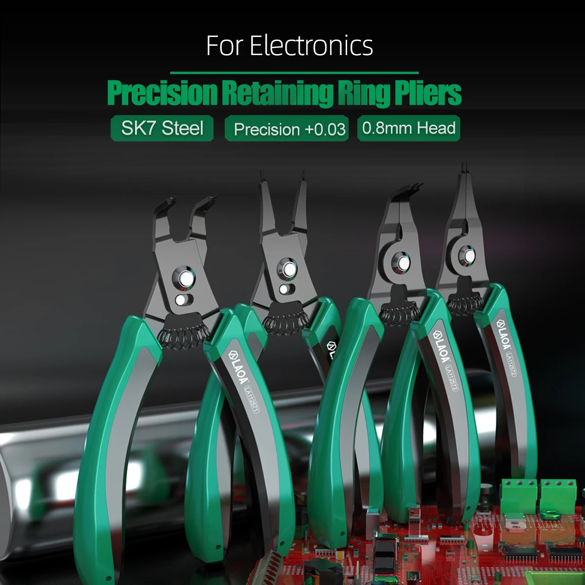 Electronics Repair Gadgets - Pinzas para anillos de retención de