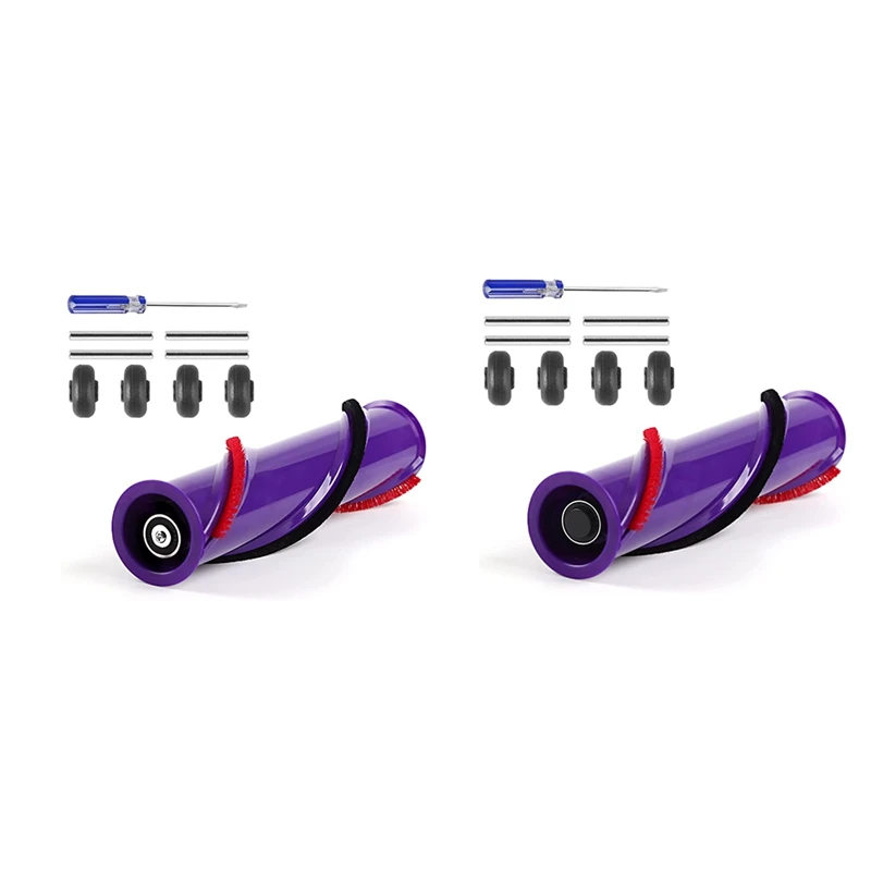 

1Set Roller Brush Roll Bar Replacement For Dyson Cordless Cleaner Head Brush+Front Roller & Axle