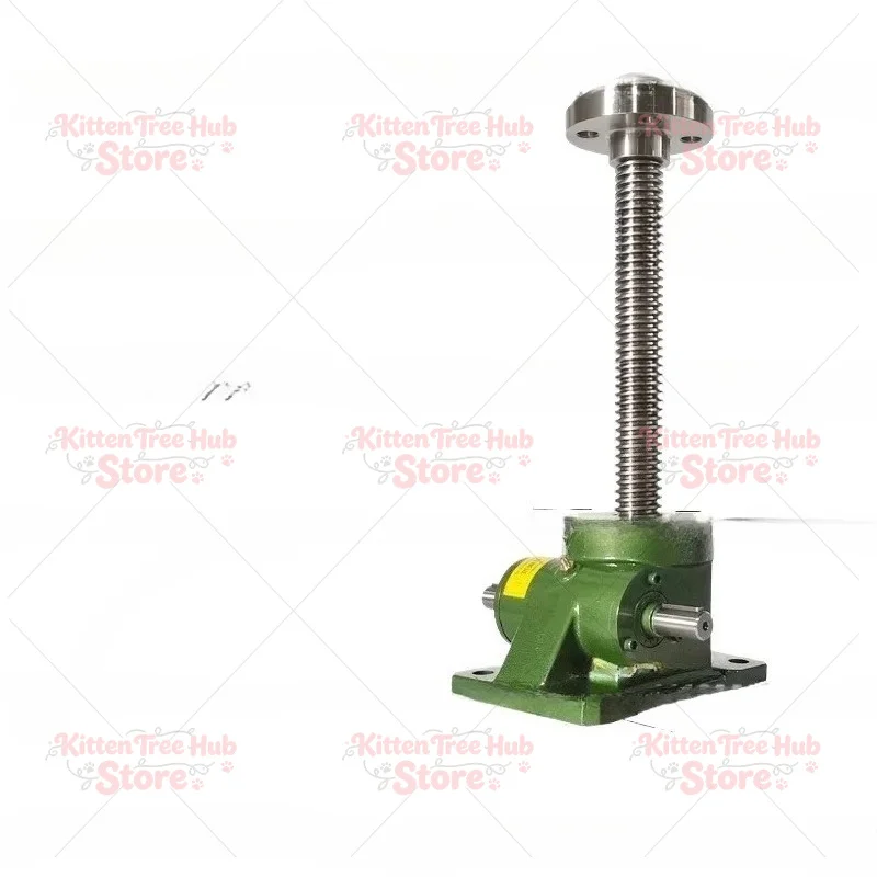 Electric Screw Elevator Worm Wheel and Worm Hand Operated Small Lifting Platform