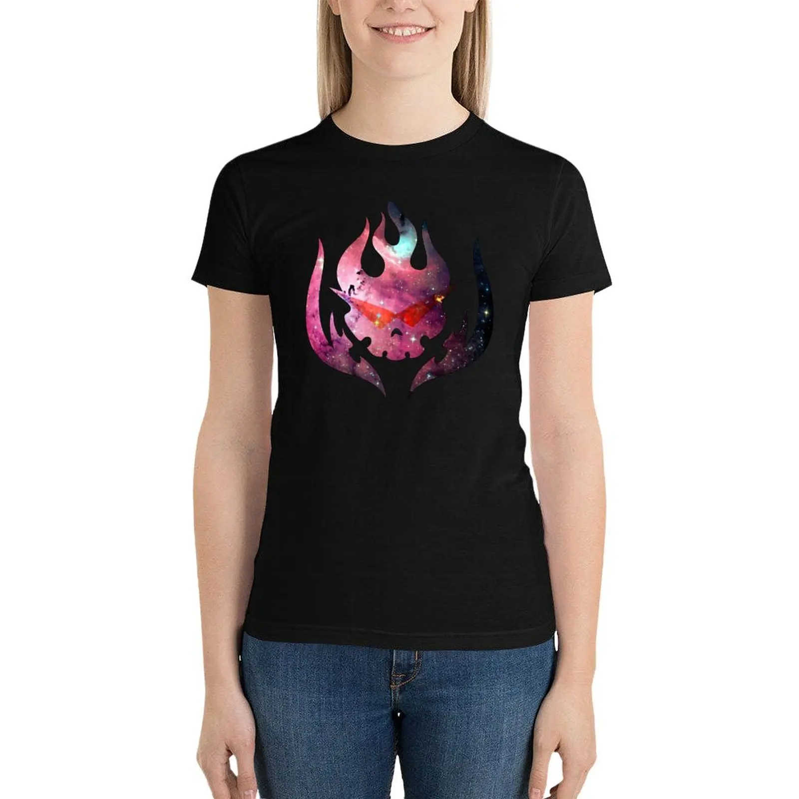 

Gurren Lagann Galaxy Logo T-Shirt shirts graphic tees tops hippie clothes tshirts woman