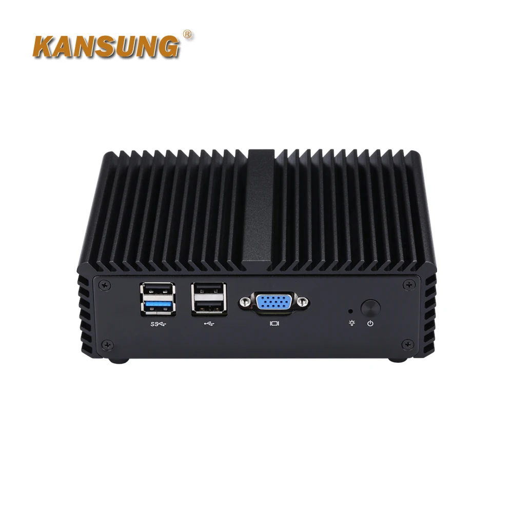 Imagem -04 - Quad Core J1900 N2920 N3540 Mini pc Roteador Celeron Pentium Gigabit Lan Fanless Firewall Barebone Linux Windows Industrial pc