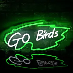 Eagle Led Neon Sign USB Powered Dimmable Neon Light For Wall Bedroom Party Decor Birthday Handmade Art Aesthetic Gift