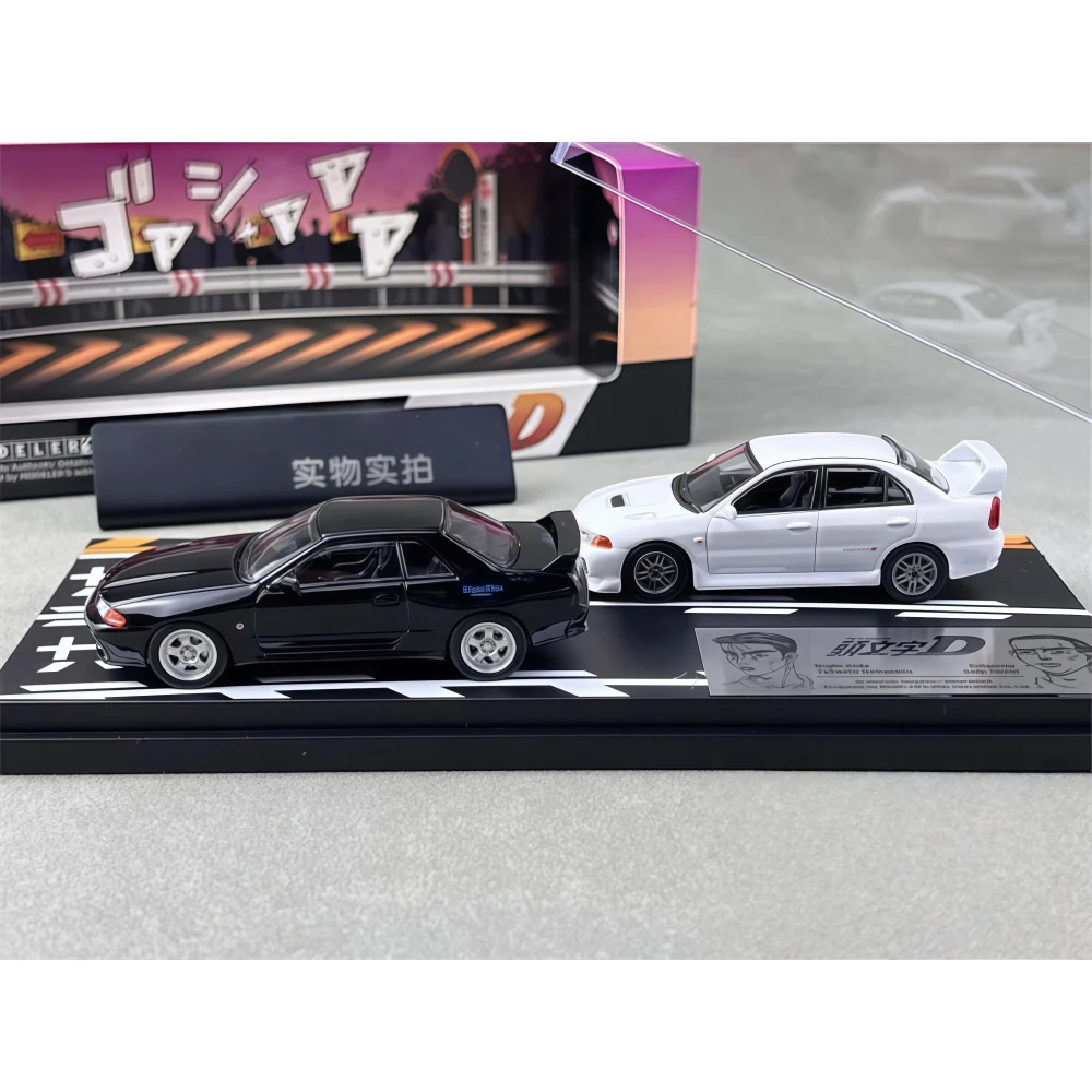 

Готовые акции Модель автомобиля 1/64 R32 CN9A iv, литая под давлением, ограниченная серия, полностью открытая коллекционная модель автомобиля из сплава