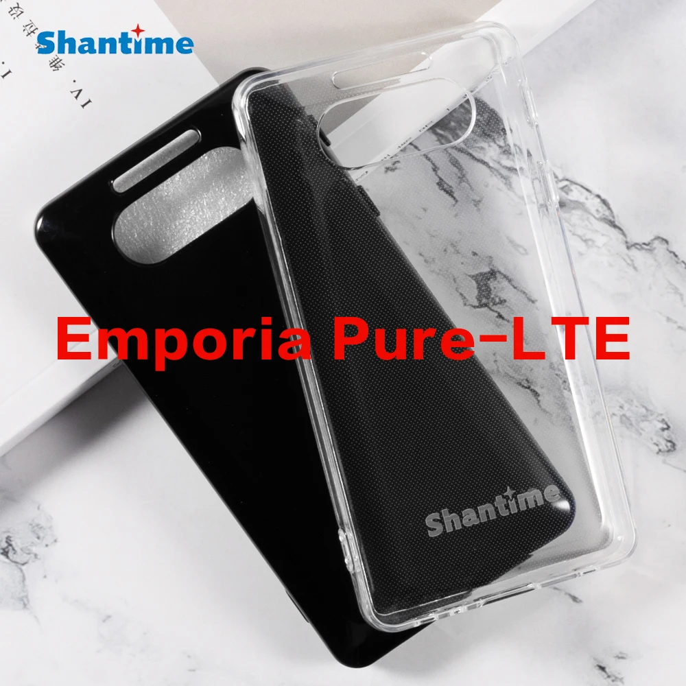 For Emporia Pure-LTE Gel Pudding Silicone Phone Protective Back Shell For Emporia Pure-LTE Soft TPU Case