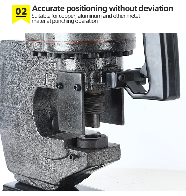 Eyelet Puncher JP25 Hydraulic Hole Punch  for Sheet Metal Steel Iron Copper Aluminum - Hole Puncher