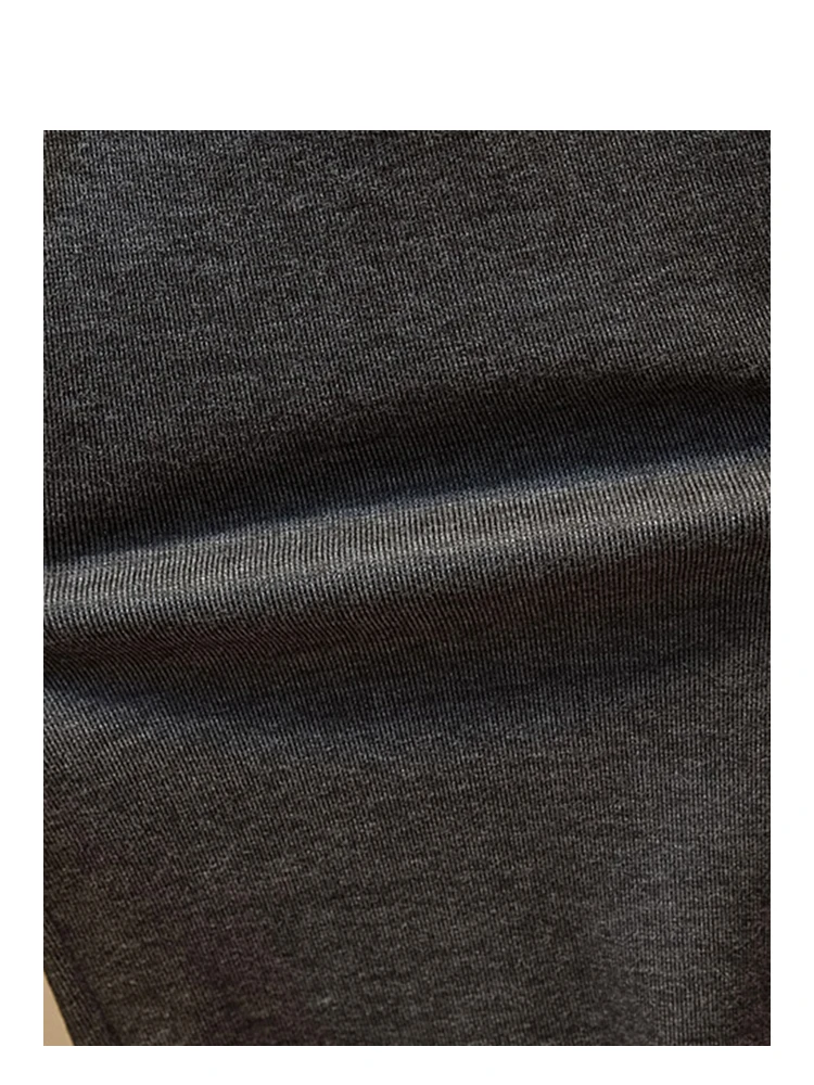 Damskie spodnie garniturowe z wysokim stanem i prostymi nogawkami, plus size, modne, wyszczuplające, maskujące niedoskonałości, na jesień, uniwersalne spodnie.