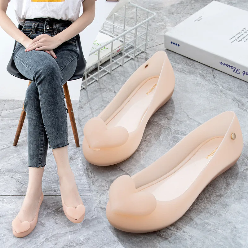 2023 New Summer Women Diamond Jelly Sandals Flat Ladies Party PVC Shoes Female Fashion Beach Sandal For Adult SM0966