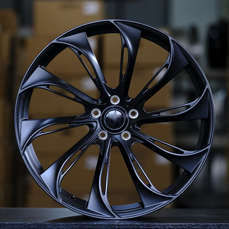 Customize Aluminum Aolly Forged Wheel Rims 5x114.3 5x120 8.5J 9.0J 9.5J 10.0J 11J for Tesla Model 3 X Y