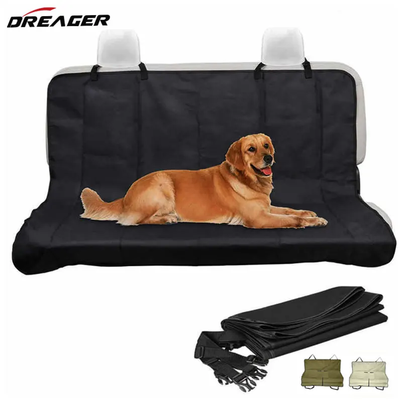 

Car Pet Back Seat Cover Protector Carrying Dog Cat Hammock Travel Trunk Suv Out Auto Mat Waterproof Rear Back Oxford Cloth