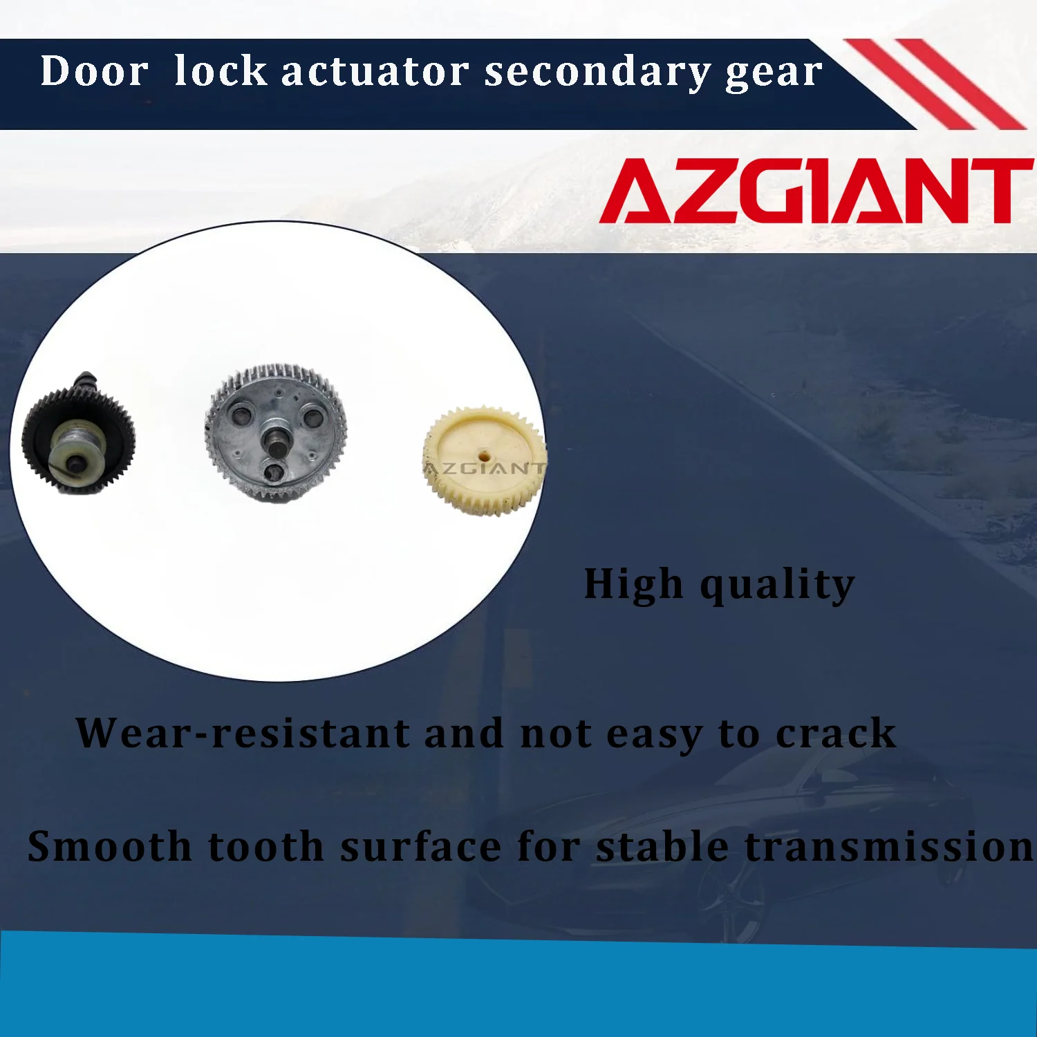 Fix Broken Door Lock Actuator High Quality Secondary Gear Replacement for Dodge Grand Caravan 2001-2019 & Caravan 2001-2007