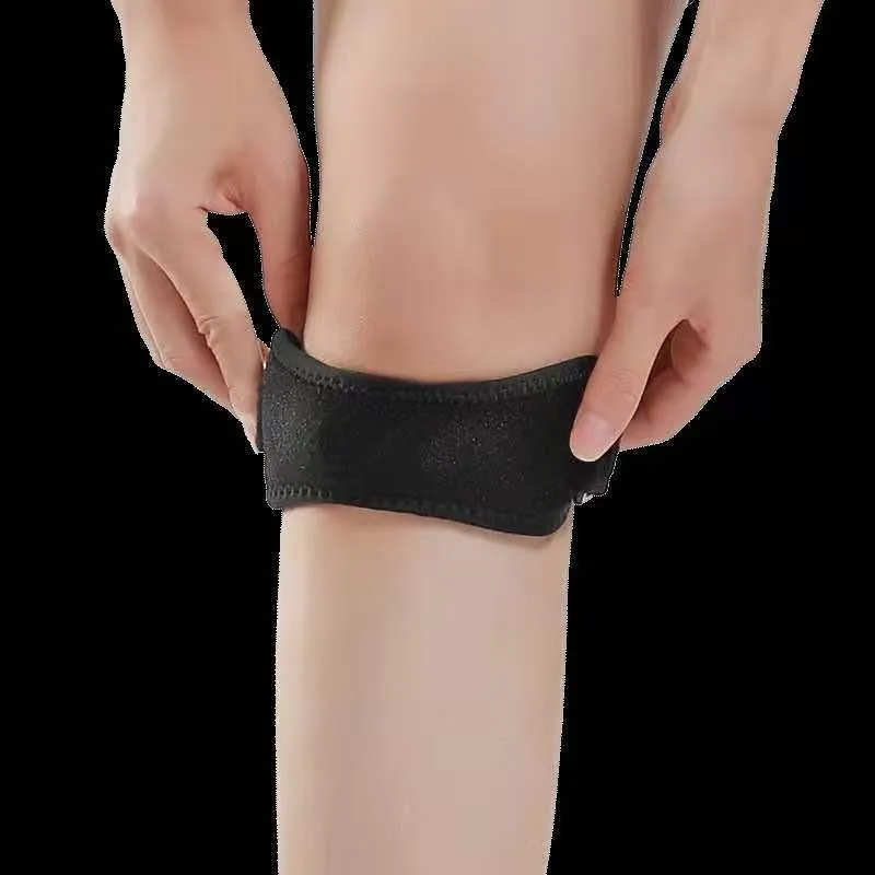 

Built-in silicone single patella belt sports knee pads running knee pads basketball climbing protective gear