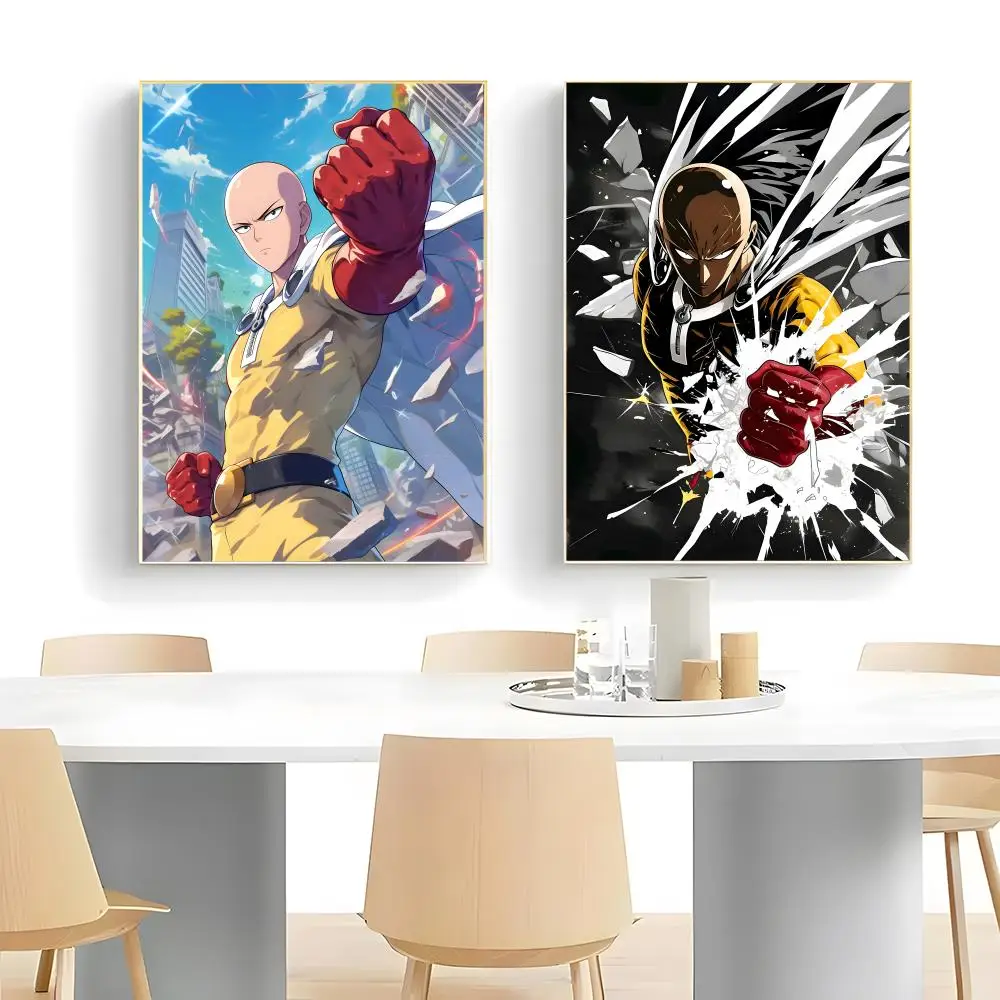 Anime O-One-Punch Man Poster Wall art print art suitable for living room bedroom bar parlor home decor gift - view 5