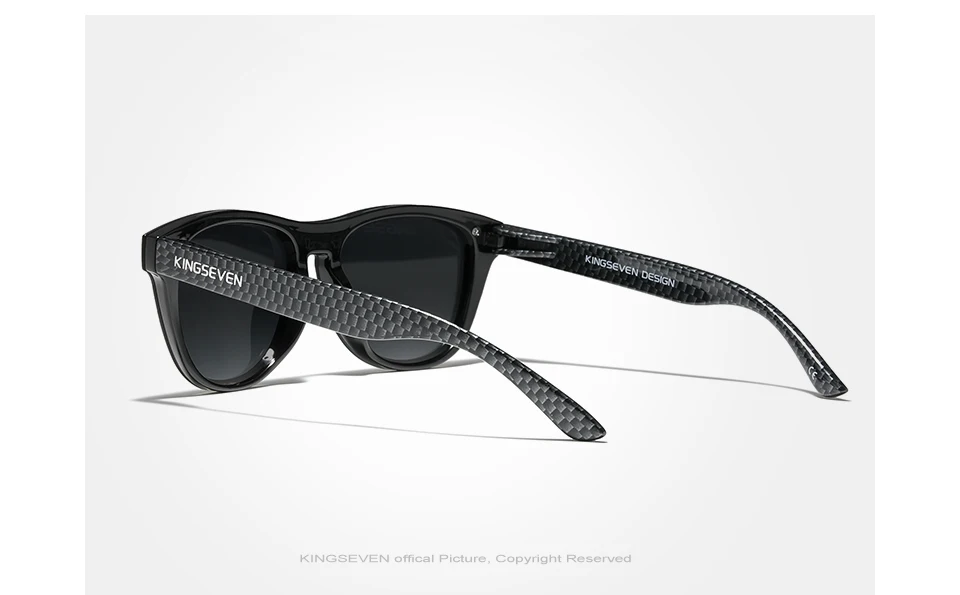KINGSEVEN 2024 Neue Marke Design frauen Gläser TR90 Polarisierte Sonnenbrille Männer Retro Sonnenbrille Sonnenbrille Herren – Detail 5