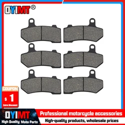 Motorcycle Front and Rear Brake Pads for Harley V-Rod VRSCR Street Rod VRSCD Night VRSCAW VRSCDX VRSCX VRSCF VRSC FLHR Road King