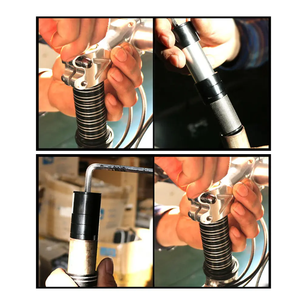 

Bike Stem Extender Mountain Bike Fork Stem Riser 50Mm Adjustable Aluminium Alloy Handlebar Raiser Lightweight Flexible Climbing