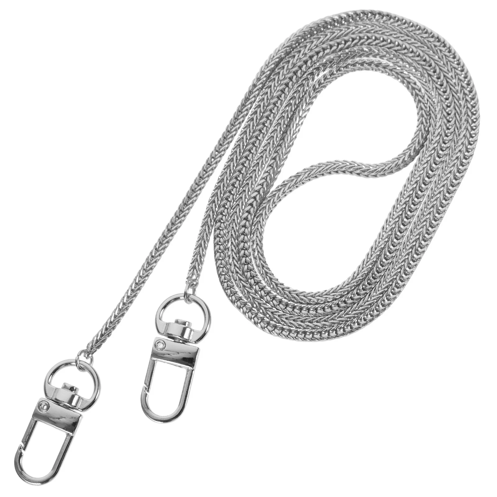 Стильная металлическая цепочка для кошелька, простая установка, съемная пряжка, аксессуары для сумки, плечевой ремень, цепочка для кошелька