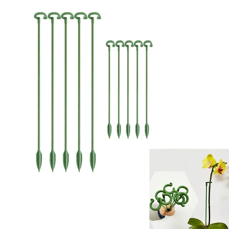 1-4pcs Potted Plant Support Stakes Durable Floral Climbing Stands Racks Home Garden Decor Gardening Tools