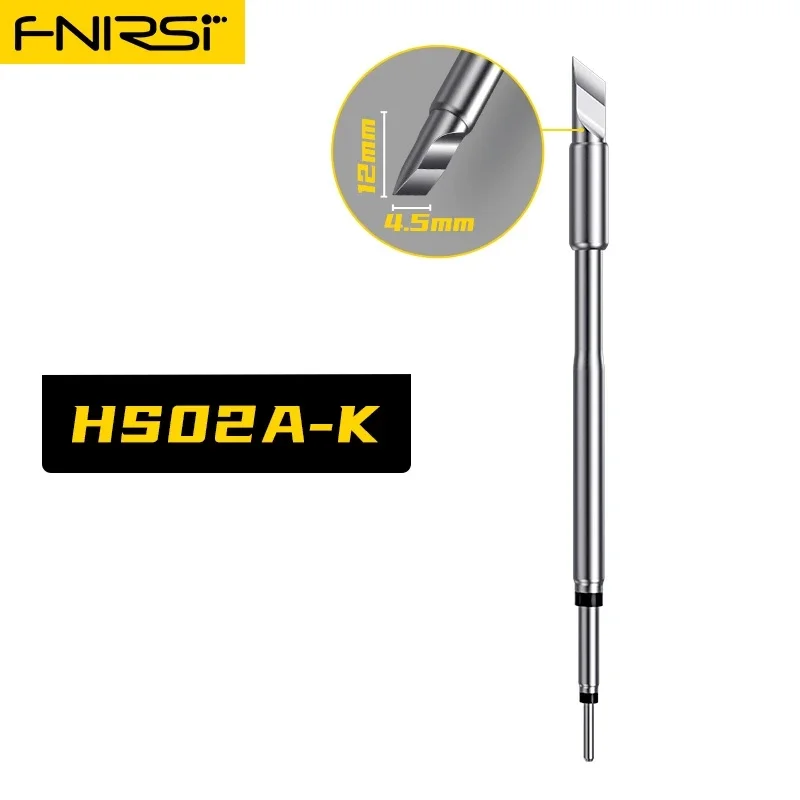 FNIRSI HS-02 Lötspitzen-Ersatzkit B2 C2 JS I K Ku HS-02A/B Serie Lötkolben – Detail 6