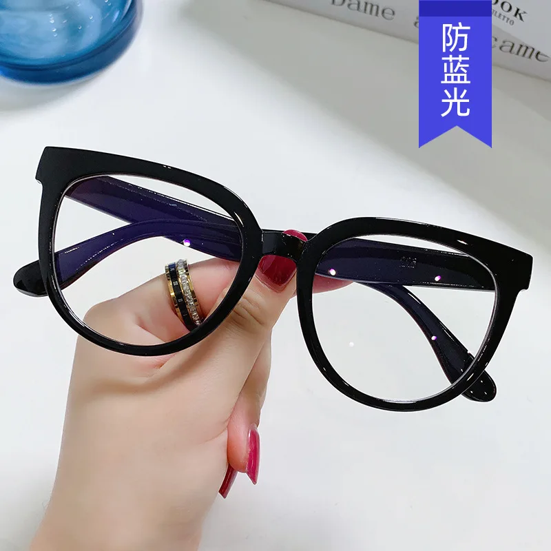 ​​2025Round Retro Blue Light Filter Glasses Unisex, Acetate Frame No Makeup Look Lightweight for Reading &Work Anti-Eye Strain​​