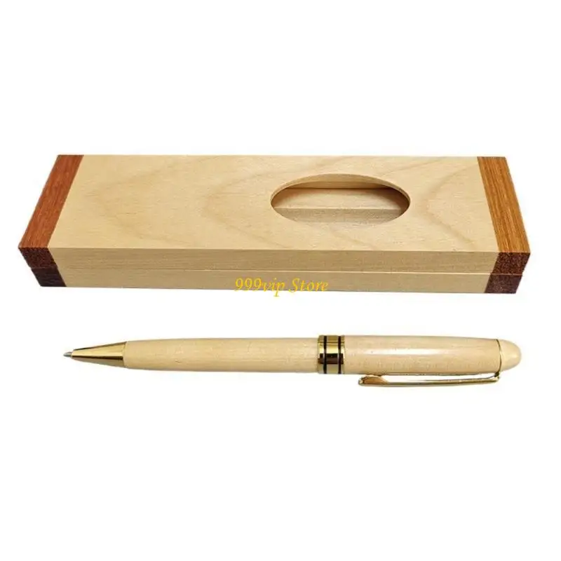 

C90C Ballpoint Pen Set With Pencil Case Ergonomic Grip Signing Pen with Metal Pen Clip For Professional Collectors