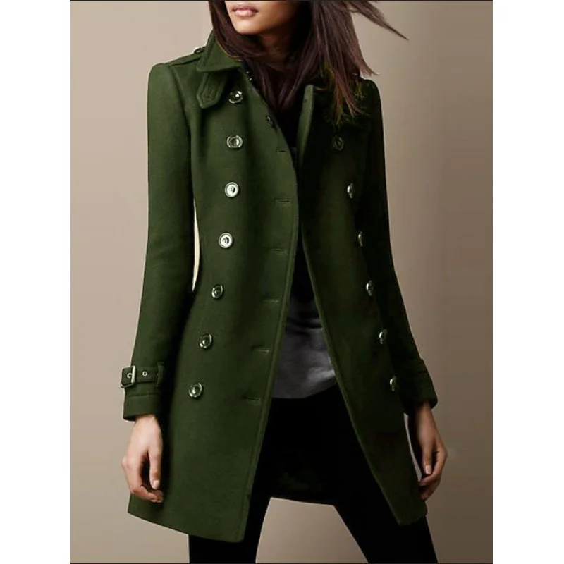 2023Amazon Cross-Border Independent Station Fashion Casual Coat Maoni Coat Women's Clothing