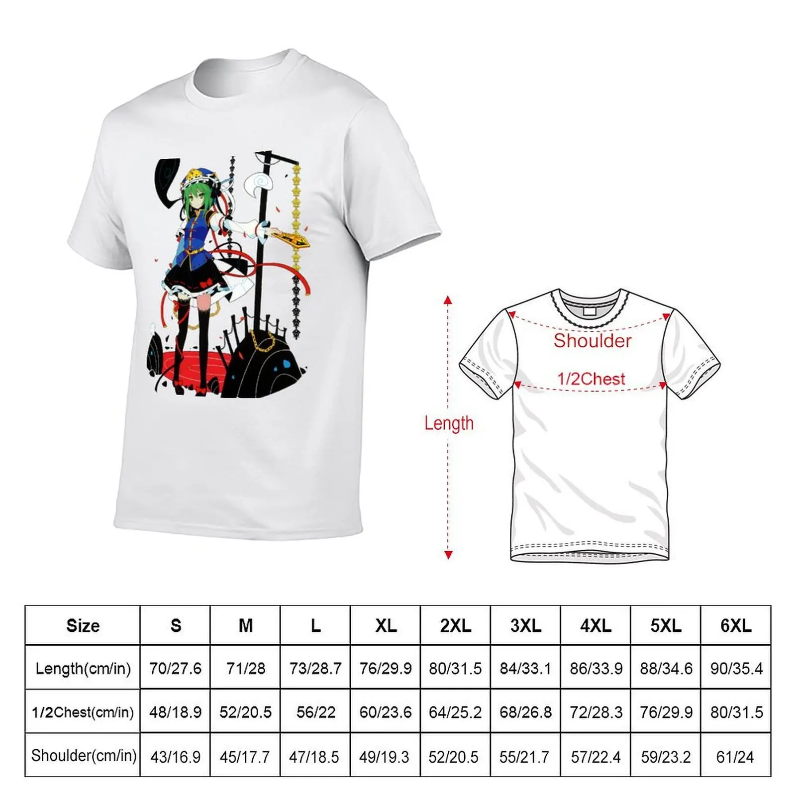 Touhou Project - Shikieiki Yamaxanadu T-Shirt graphic shirts graphic tee shirt compression shirt men