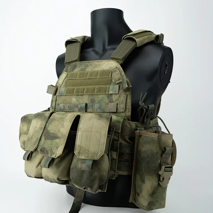 Limited Offer 6094 Green Ruins Camouflage Suit Styling Vest Vest TC0041-AT-FG Color