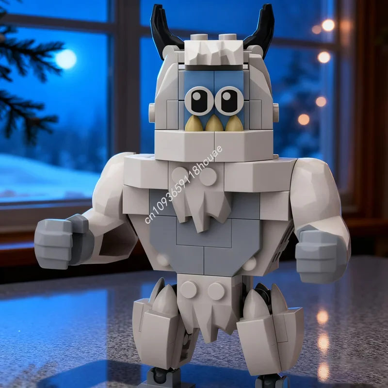 

110 шт. MOC Ninjia Krag модель строительные блоки архитектура DIY креативная игрушка идея образование кирпич рождественские подарки дети день рождения