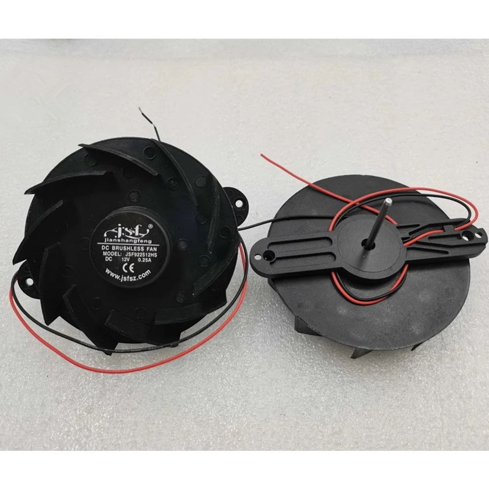 1 قطعة مروحة تبريد تبريد ثلاجة السيارة الجديدة لـ JSF 922512 مروحة تبريد على شكل فراشة HS M-305IB 12 فولت