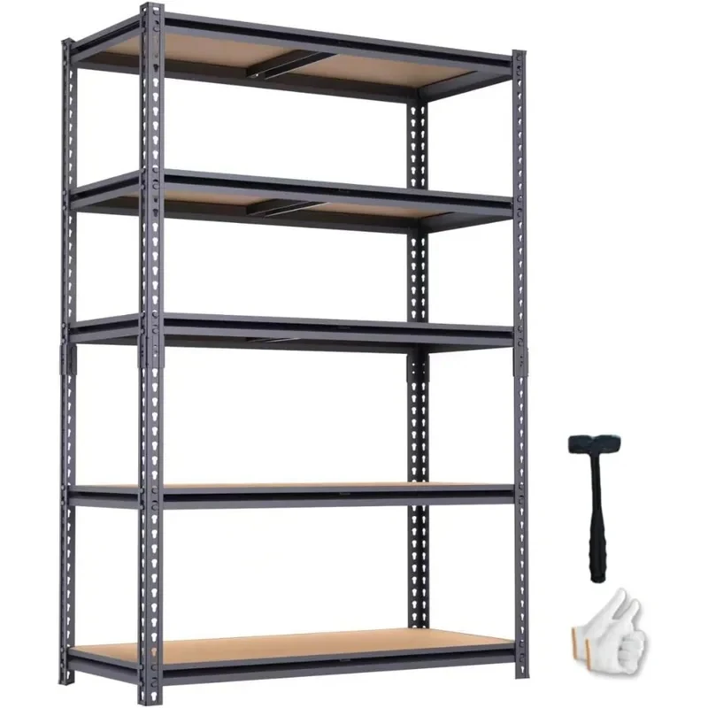 Schwerlast-Lagerregal 00 LBS Tragfähigkeit Garagenregal x.x Zoll Metallregal Freistehend