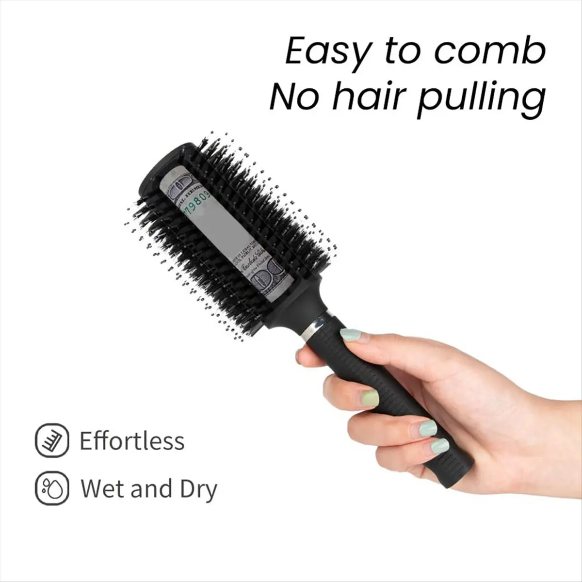 L! DT984^Travel Hair Brush Secret Hidden ,Safe Hidden Stash Secret Boxes Container, Money Jewelry Keys Valuables